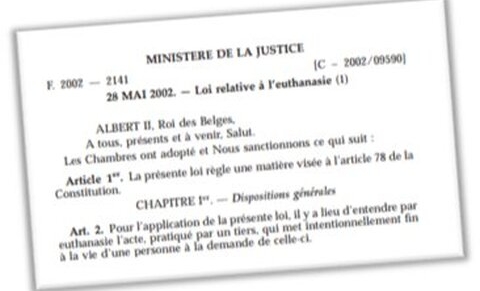 Loi belge relative à l'euthanasie (28 mai 2002)