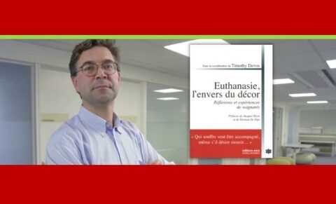 Le Prof. Timoty Devos à l'UOPC le 11 octobre à 18h : présentation du livre "Euthanasie, l'envers du décor"