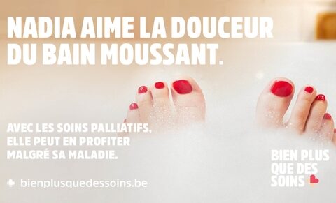 Belgique : une nouvelle campagne pour encourager les soins palliatifs