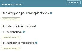 La déclaration de don d’organes facilitée et élargie en Belgique