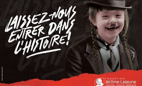 « Laissez-nous entrer dans l’histoire » : une campagne grand format pour l'accueil des personnes trisomiques