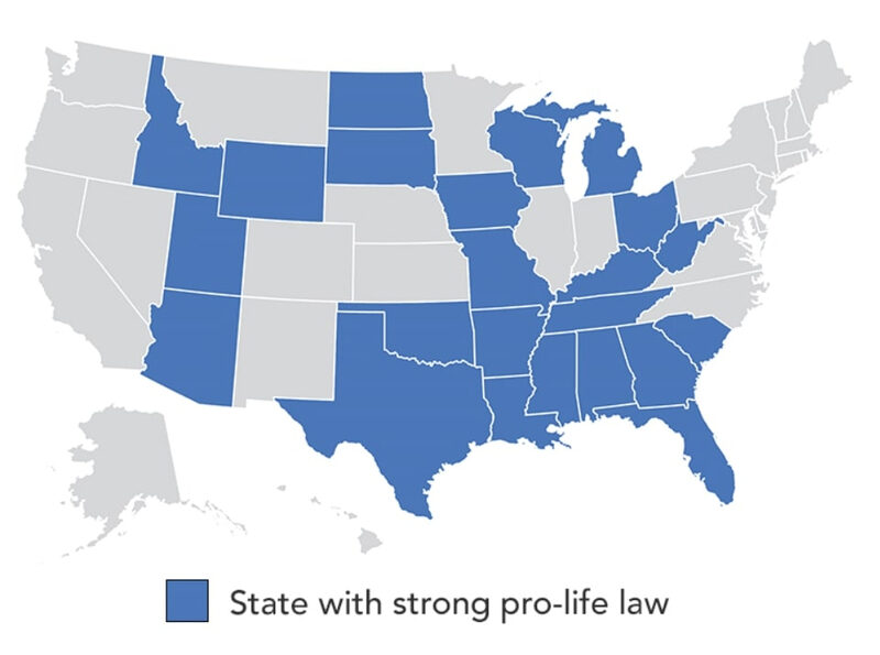 Fact-checking : les lois « pro-vie » aux Etats-Unis protègent aussi la vie des femmes enceintes
