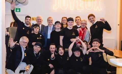 Bij Café Joyeux gaan handicap en werk hand in hand