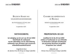 Etendre l’euthanasie aux personnes « devenues incapables d’exprimer leur volonté » : aperçu des auditions autour d’une proposition de loi controversée