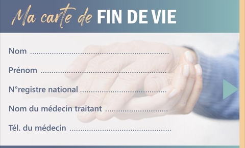 L'IEB vous propose la Carte de fin de vie