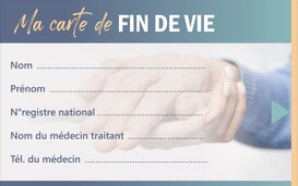 L'IEB vous propose la Carte de fin de vie