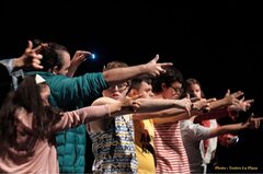 “To be or not to be': acteurs, drager van Downsyndroom, geven een opvoering van Hamlet die vooroordelen uit de weg ruimt