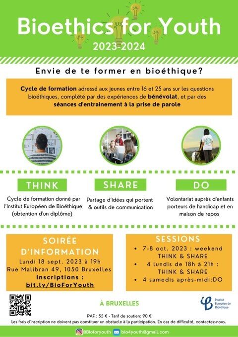 Bioethics for Youth 2023-2024 