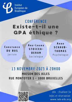 Conférence : « Existe-t-il une GPA éthique ? »