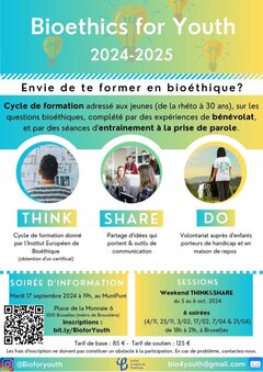 Bioethics For Youth 2024-2025