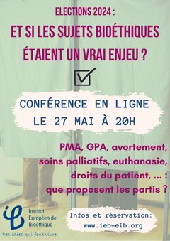 Elections 2024 : Et si les sujets bioéthiques étaient un vrai enjeu ? 