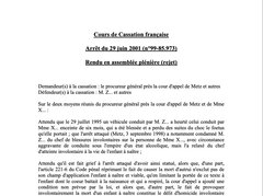 Texte de jurisprudence - Affaire Grosmangin / homicide involontaire
