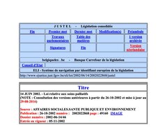 Texte législatif - Loi relative aux soins palliatifs modifiée en juillet 2016