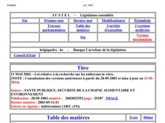 Texte législatif - Loi recherche sur embryons in vitro