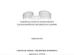 Texte de jurisprudence - Affaire G.B. et R.B. c. la République de Moldavie / Stérilisation forcée
