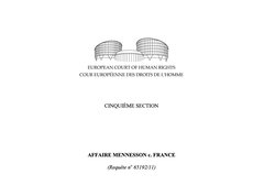 Texte de jurisprudence - Affaire Mennesson c.France / GPA