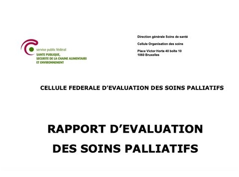 Rapport d'évaluation des soins palliatifs 2014