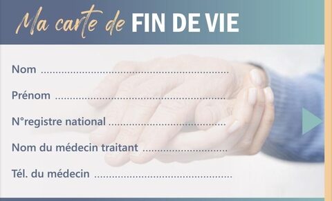 L'IEB vous propose la Carte de fin de vie