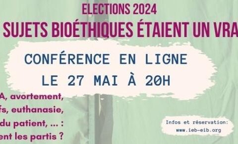 [VIDEO] Elections 2024: Positions bioéthiques des partis