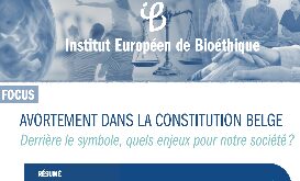 Avortement dans la Constitution belge : derrière le symbole, quels enjeux pour notre société ?   